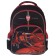 School backpack 41 x 29 x 16 cm, ergonomic back, Hatber Easy, Sport Car, Black/Red NRK_88069
