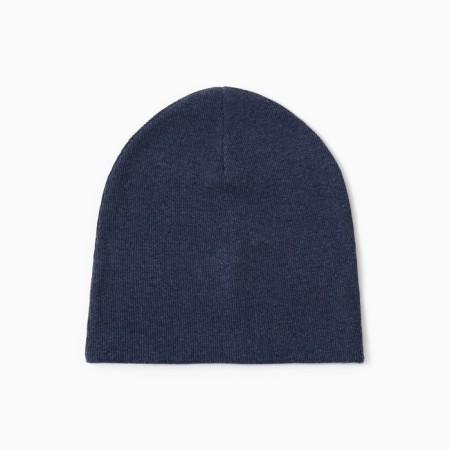 Women's cap, blue melange color, rr 54-56