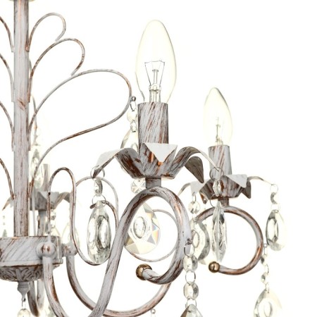 Frederick chandelier 5x40W E14 white+gold 58x58x65 cm Bayerlux-4