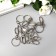 Browler Metal "Carabin" set 10 pcs 5.7x2.2 cm