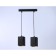 Suspended lamp with a change of lamp Ambrella Light, Techno, TN5133, E27, Black Color