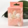 A set of sponges for peeling from mulberry silkworm, 20 pcs, white color