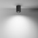 Technical C016CL-01B, 1xGU10, 50W, 8.5x8.5x1.5 cm lamp, black color, black