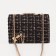 Bag Messenger on the valve, black color