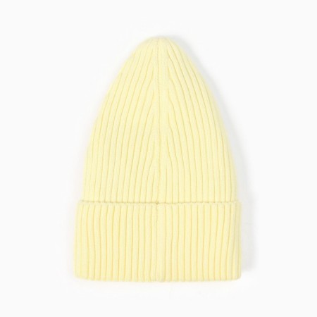Children's hat, yellow color, size 52-54-2