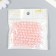 Beads for creativity plastic "Direct pink" set of 20 g d = 0.8 cm