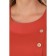 Female dress, size 50, terracotta color