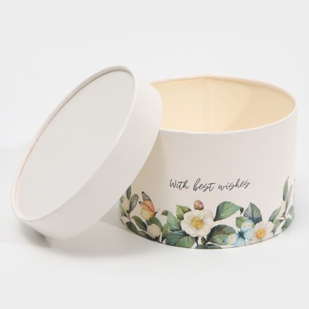 Set of hats 3 in 1, gift packaging, “flower”, 16 x 10, 14 x 9, 13 x 8.5 cm-3