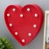 Nightlight "Big Heart" LED from batteries 2haa white 20x4x28 cm Risalux