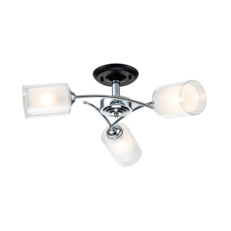 Ceiling lamp 3x60W E27, size 58x58x30 cm