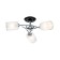 Ceiling lamp 3x60W E27, size 58x58x30 cm