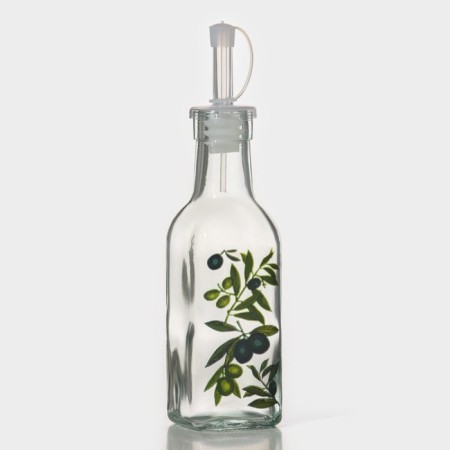 Glass bottle for sauces and oils of the olive, 200 ml, 4.5 × 29 cm