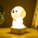 Night "Dog" LED from USB/batteries 4haa white 11.5x11x19 cm Risalux
