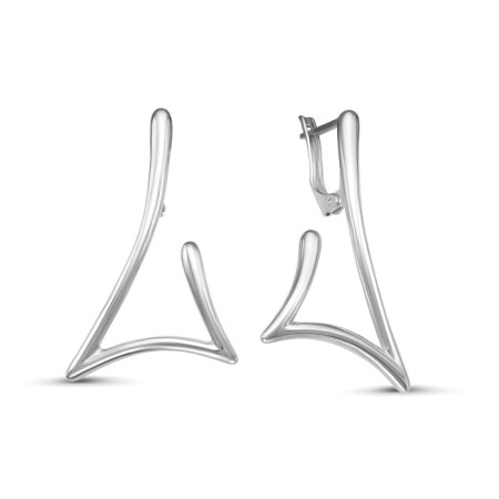 Earrings "minimized" the triangle, sovereign