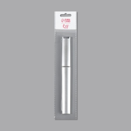 Nail glass for nails, 14 cm, in case, transparent/silver color-5