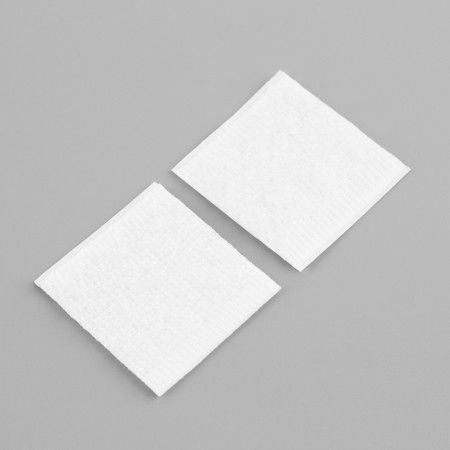 A glue -based Velcro set, 2 × 2 cm, 10 pcs, white color-2