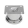 Furniture support 50*50 mm (B-140) 0.6 mm, chrome /100 /