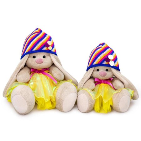 Soft toy "Bunny mick", 18 cm-4