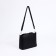 Bag Cross-Bodi with a zipper, black color