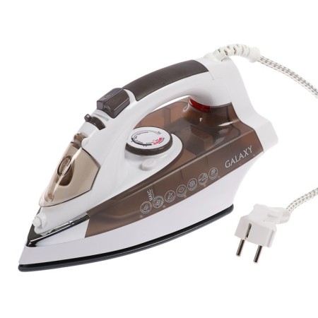 Iron Galaxy Line GL 6117, 2200 W, ceramic sole, 45 g/min, 300 ml, brown