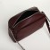 Women's bag with lightning, burgundy color