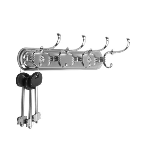 Tundra hanger tund004, metal, four -rod, chromium color-2