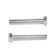 Bolt Stroybat, with a hexagonal head, galvanized, Din933, M6x40 mm, 50 pcs