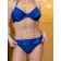 Female bathing suit, size 50, dark blue color, blue