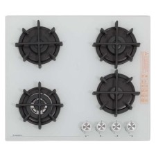 Hon surface Delvento V60N41C011, gas, 4 burners, white
