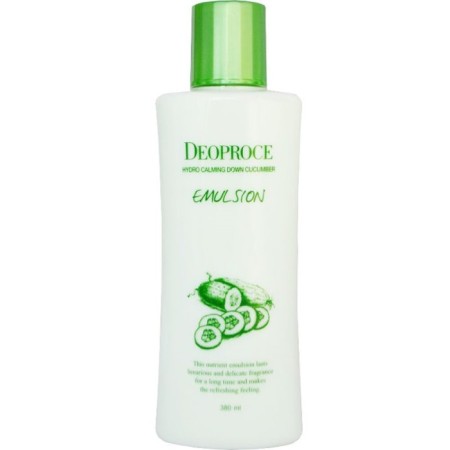 Emulsion for the face soothing with cucumber extract 380 ml