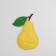 Thermal appliance "Pear", 5.3 × 7.5 cm, yellow color