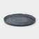 Dining plate Magistro "Virpool", D = 27.4 cm, glass, blue