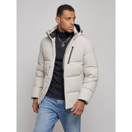 Winter jacket, size 50, light-beige color-7