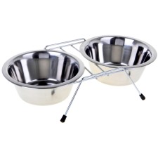 Set: double bowl on the stand VM-2700 (C), 2*950ml