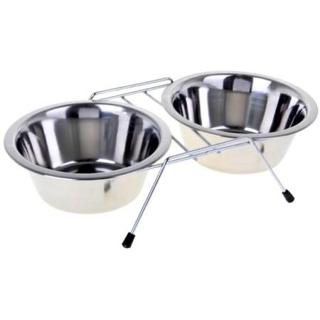 Set: double bowl on the stand VM-2700 (C), 2*950ml