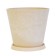 Pot for flowers and plants with a pallet, 3l sand 18x18x20cm