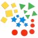 Didactic material "Geometric figures. More less"