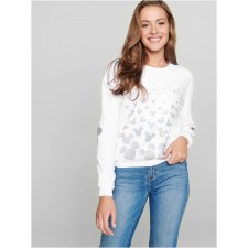 Свитшот женский Conte Elegant , размер XS, цвет white-silver