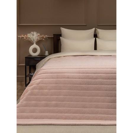 Texrepublic blanket, size 200x220 cm, pink color-1