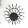 Summary Metal for 1 candle "Loft. Prutia" black 20x13x13 cm