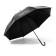 Umbrella - cane semiautomatic device "Moscow", black color, 8 knitting needles, r = 45 cm