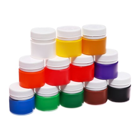 Gouache 12 colors, 15 ml, ZHK "Flower" (30411547)-1