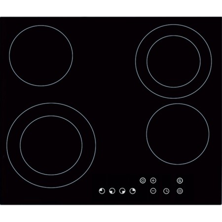 Hon surface MBS PE-604, electric, 4 burners, sensor, sensor, black