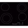 Hon surface MBS PE-604, electric, 4 burners, sensor, sensor, black