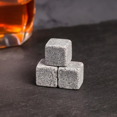 A set of stones for whiskey "Strength", 3 pcs-2