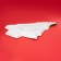 Boanding New Year's share Sweey Treats, 37.5 × 28 × 2.5 cm, ceramics, white color