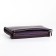 Women's wallet on magnet, purple color