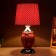 Hell lamp "Shagren" E27 40W Dimmer Pink 22.5x22.5x45cm Risalux