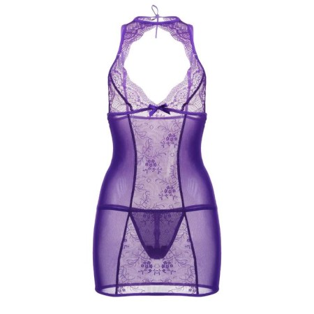 Combinations and Thong Candy Girl Scarlett, OS size, purple color-2