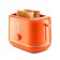 Toster KitFort KT-2050-4, 850 W, 7 fry modes, 2 toasts, orange